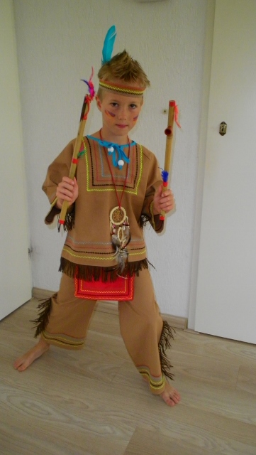 het indianenpakje